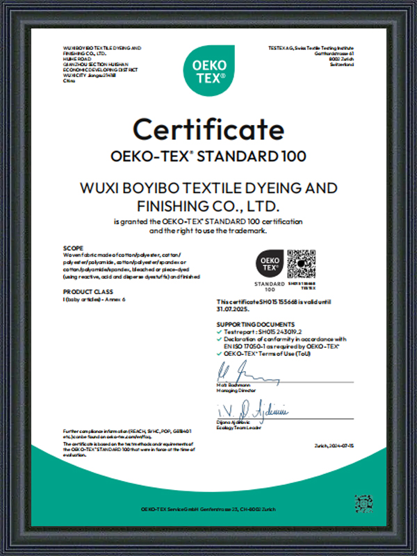 Certificates
